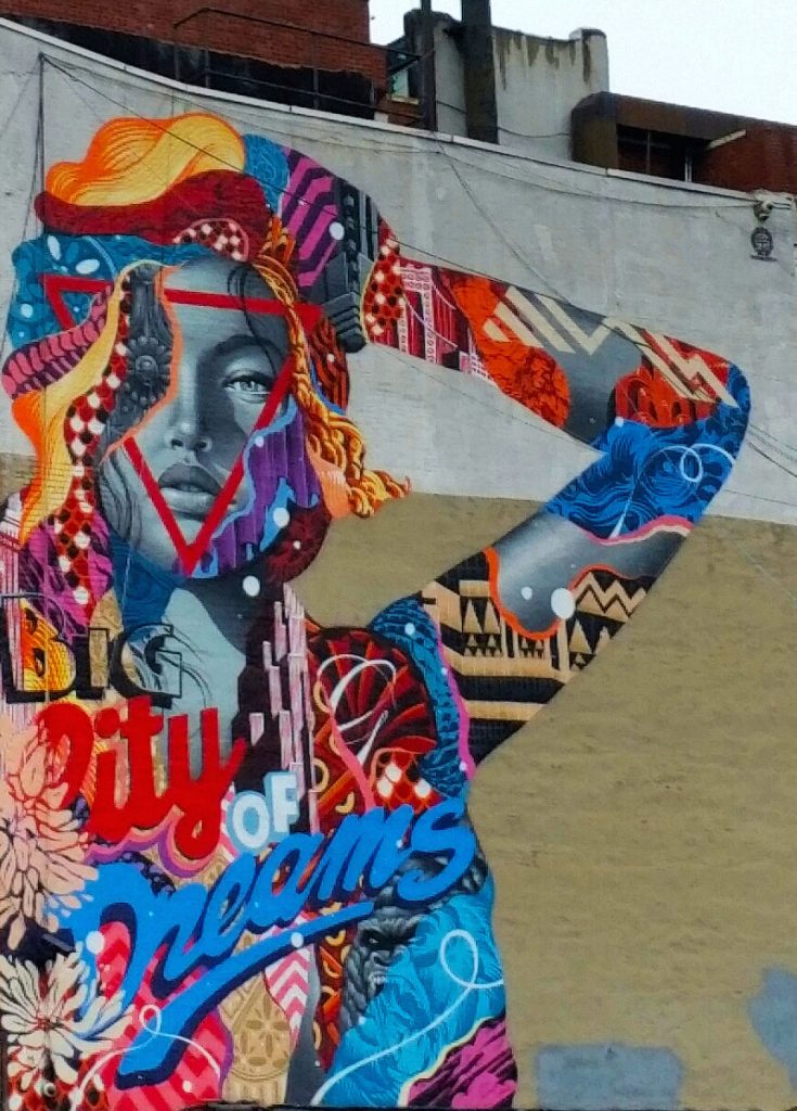 Le portrait street art de Rihanna de Tristan Eaton à New York