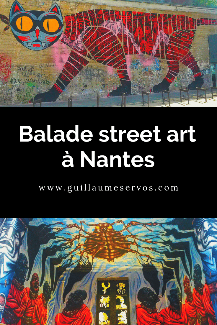 Balade street art à Nantes