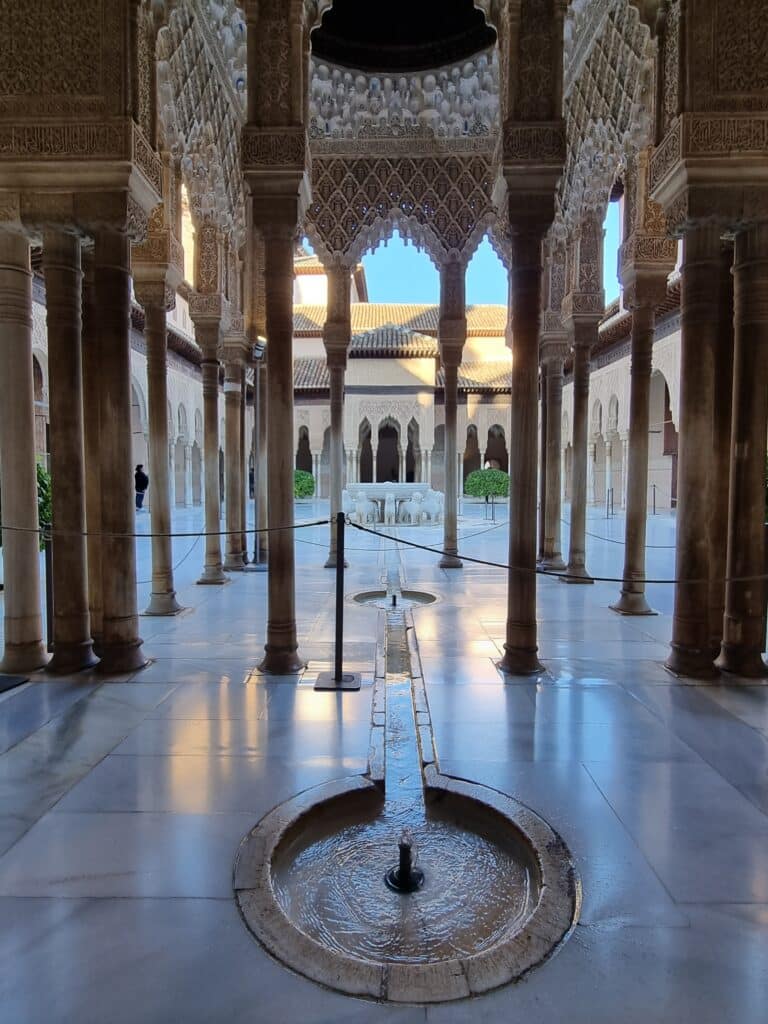 Le palais de Alhambra à Grenade en Andalousie