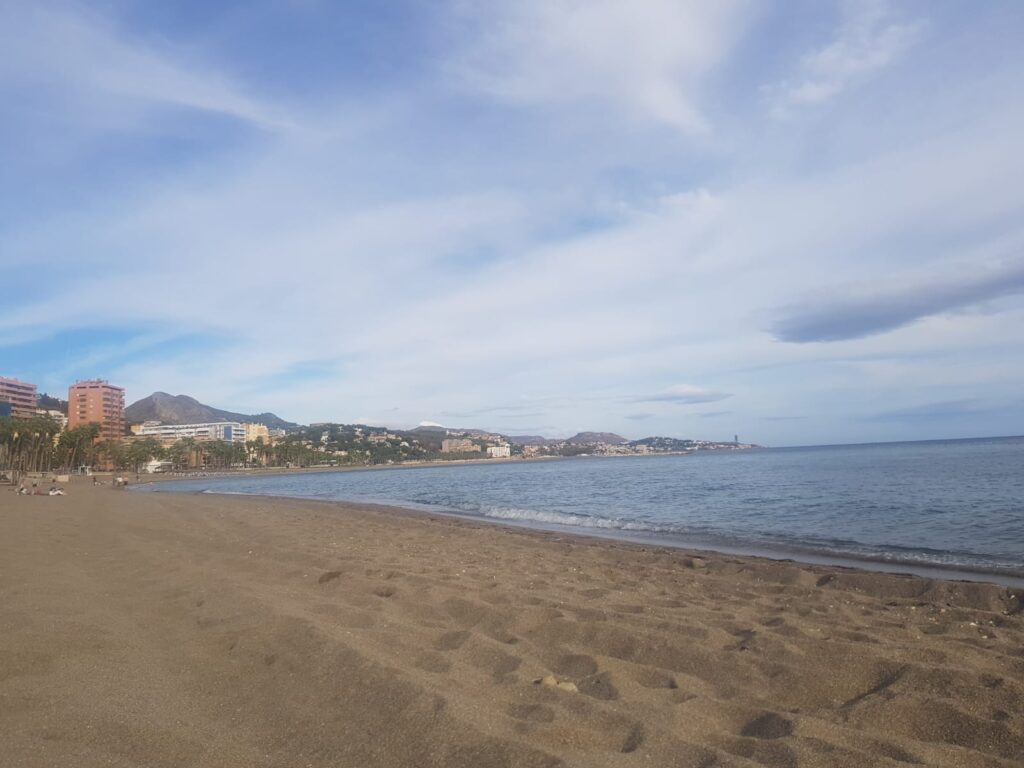 La plage de la Malagueta