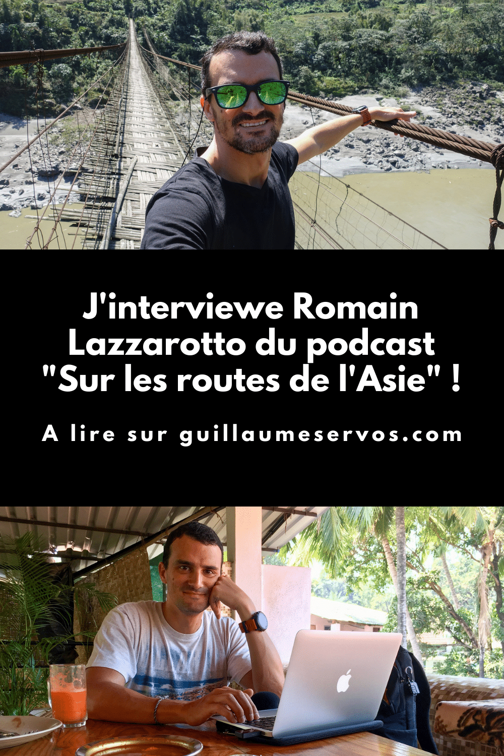 Découvre mon interview avec Romain Lazzarotto du podcast Sur les routes de l'Asie. Au menu : son rapport au podcast, aux réseaux sociaux et au voyage.