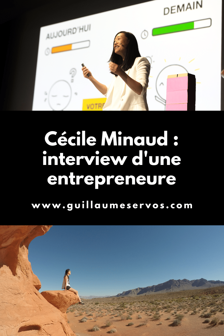 Découvre mon interview avec Cécile Minaud, formatrice en design andragogique et facilitation. Au menu : son rapport à l'entrepreneuriat, au blogging, aux réseaux sociaux et au voyage.