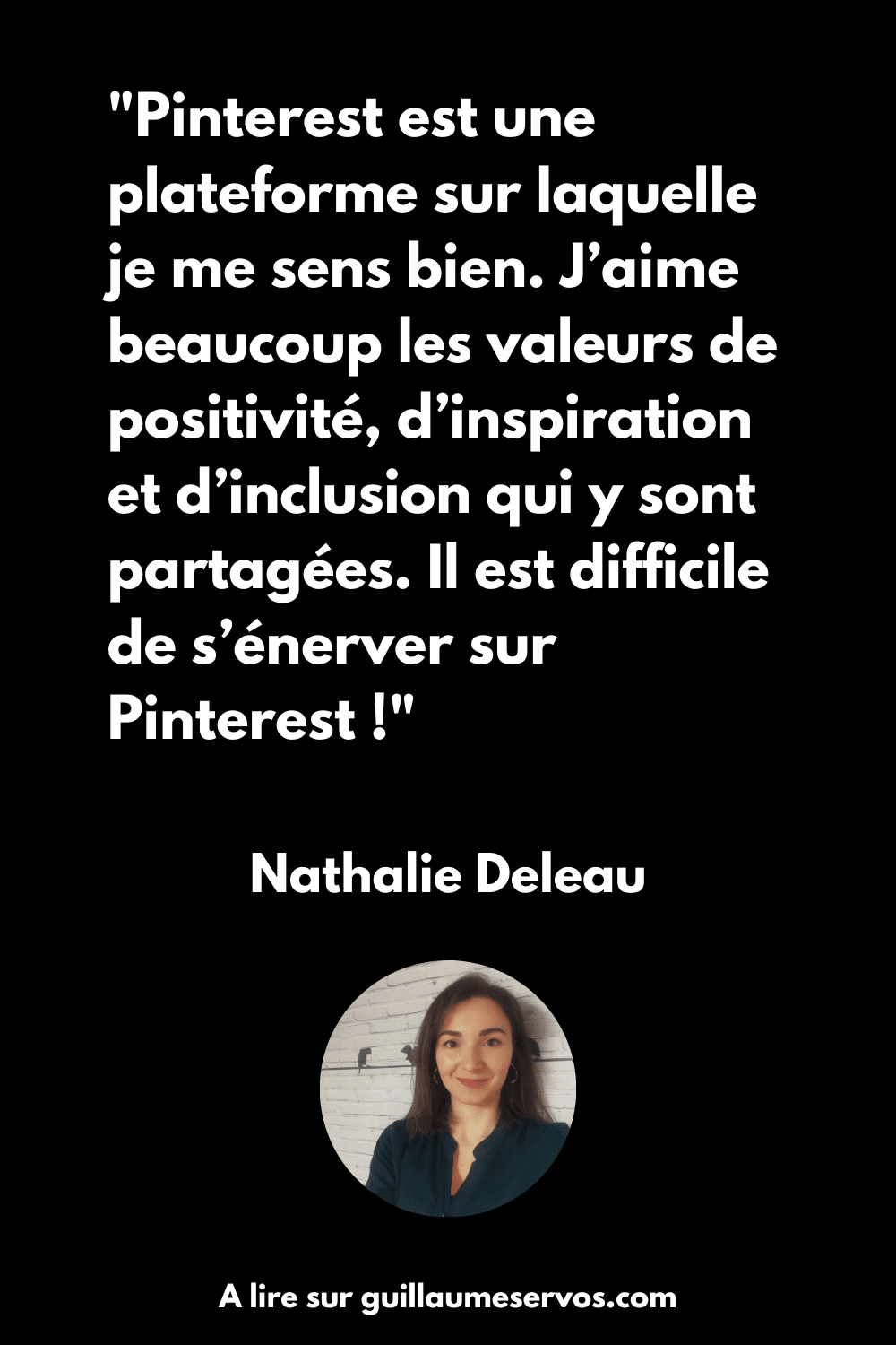 Citation de Nathalie Deleau