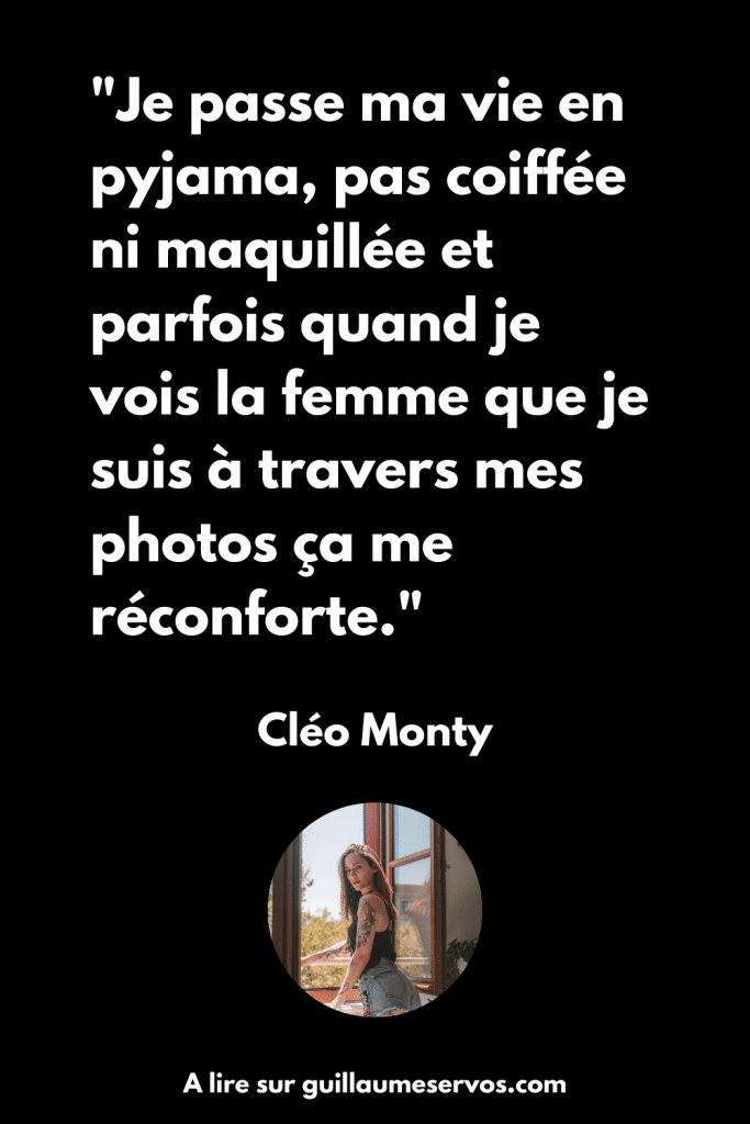 Citation de Cléo Monty