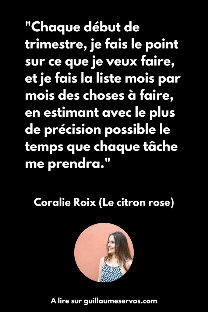 Citation de Coralie