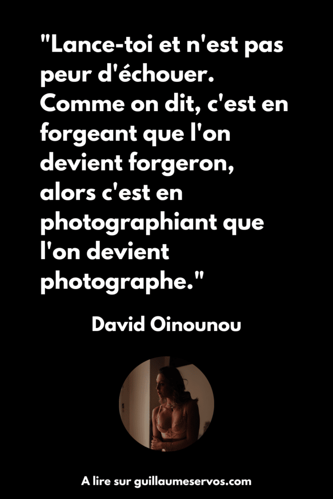 Citation de David Oinounou