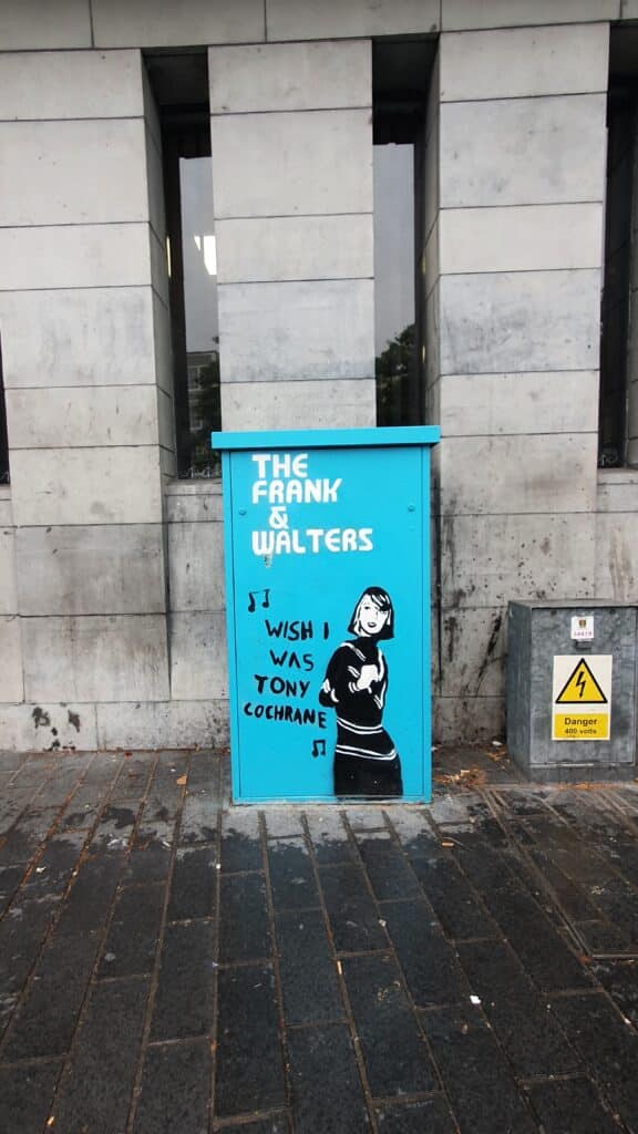 Borne street art à Cork