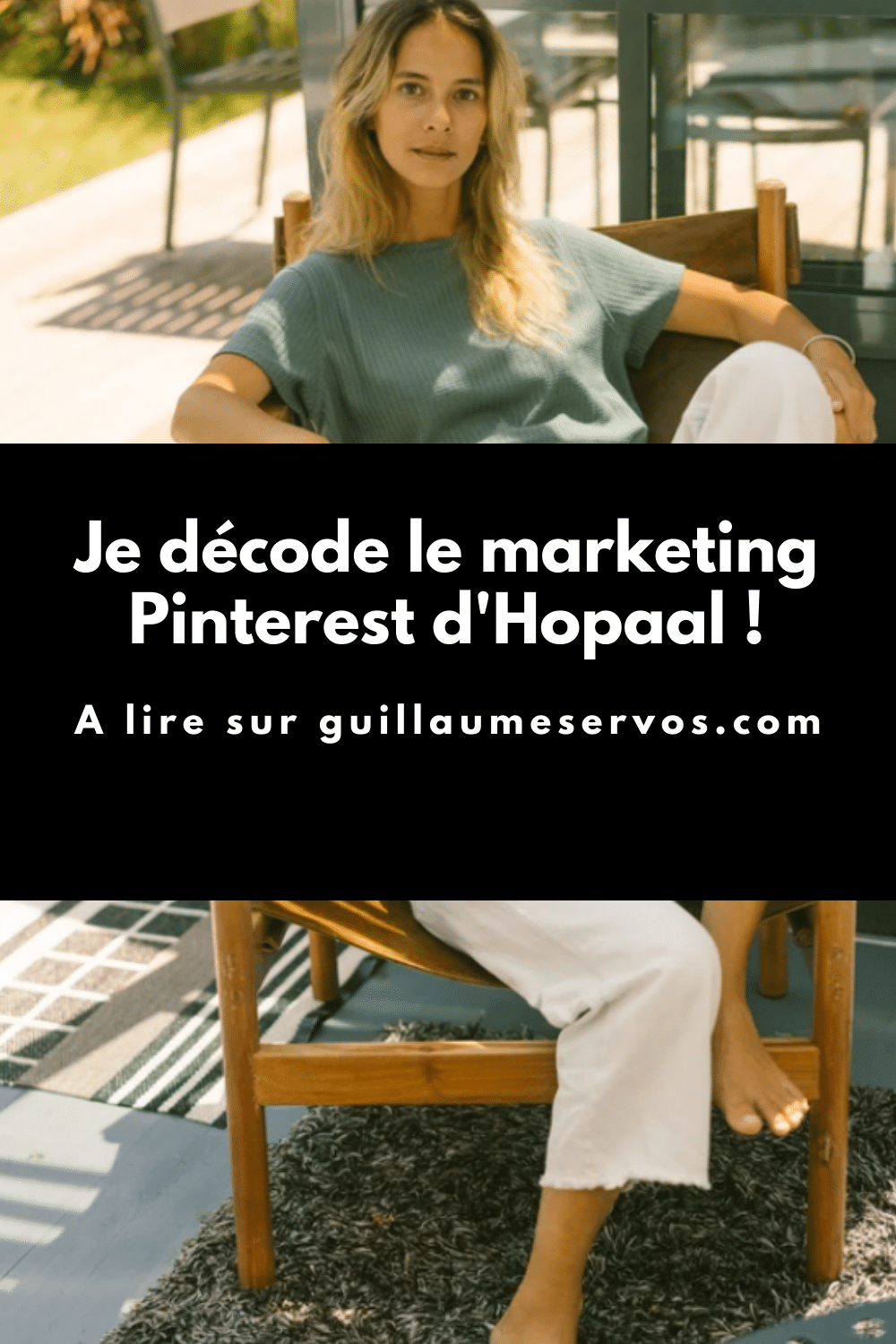Comment Hopaal utilise Pinterest pour son business ? Je décode le marketing Pinterest de la marque qui dessine et conçoit des vêtements réalisés à partir de matières recyclées.