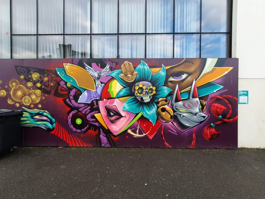 Graffiti à Bordeaux (France)