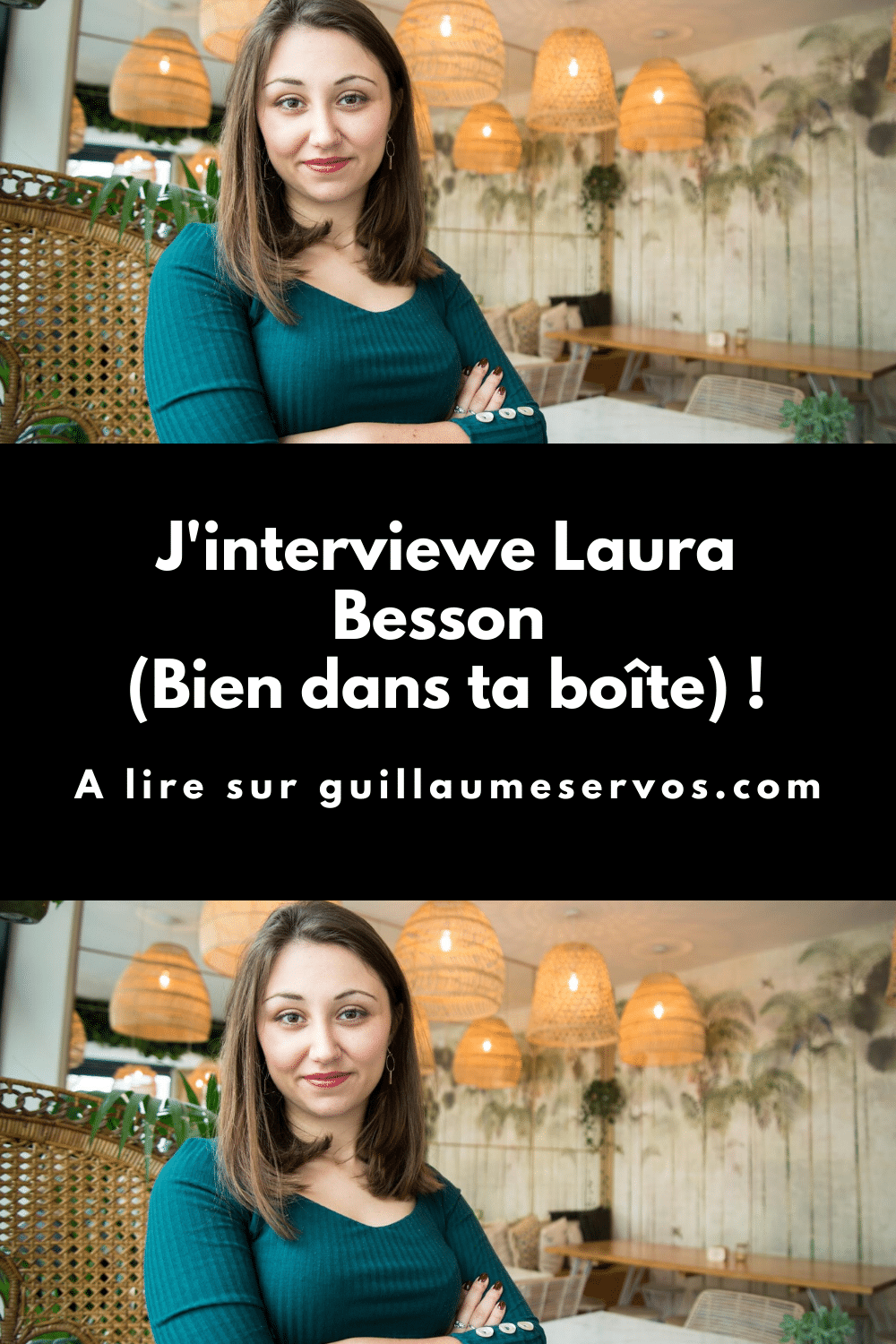 Découvre mon interview avec Laura Besson, coach et fondatrice de Bien dans ta Boite. Au menu : son rapport au freelancing, au podcasting, aux réseaux sociaux, au voyage et sa carte blanche.