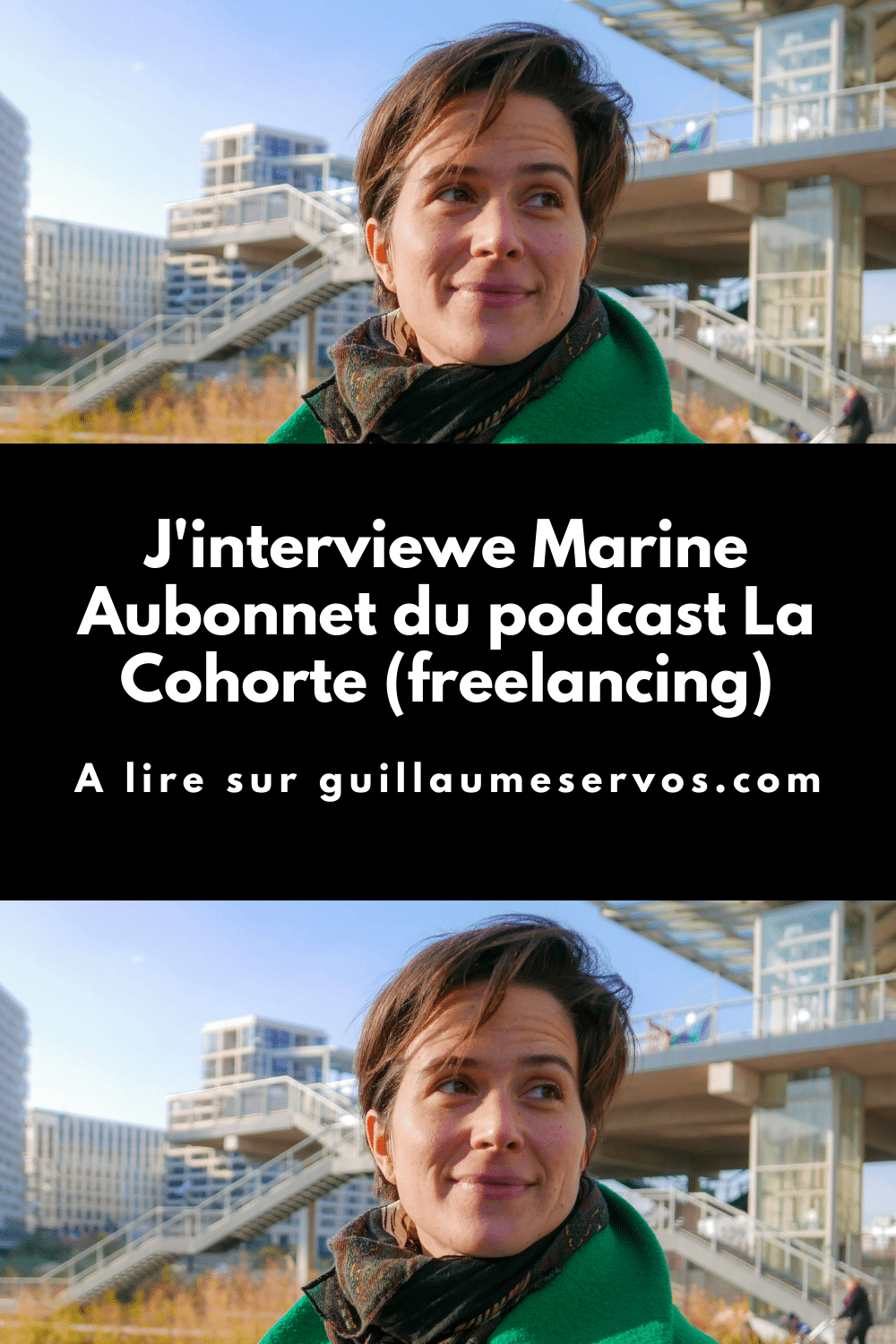 Découvre mon interview avec Marine Aubonnet du podcast La Cohorte. Au menu : son rapport au freelancing, au podcasting, aux réseaux sociaux et au voyage.