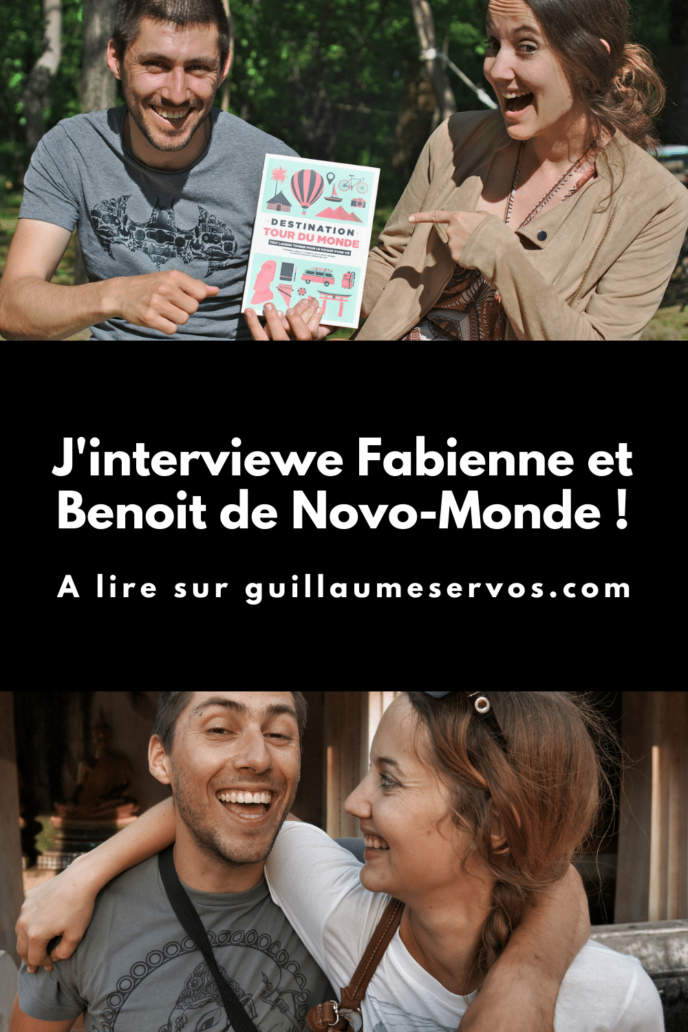 Découvre mon interview avec Fabienne et Benoit, ce couple de nomades digitaux pas comme les autres qui a crée le blog voyage Novo-Monde. Leur rapport au blogging, aux réseaux sociaux et au voyage.