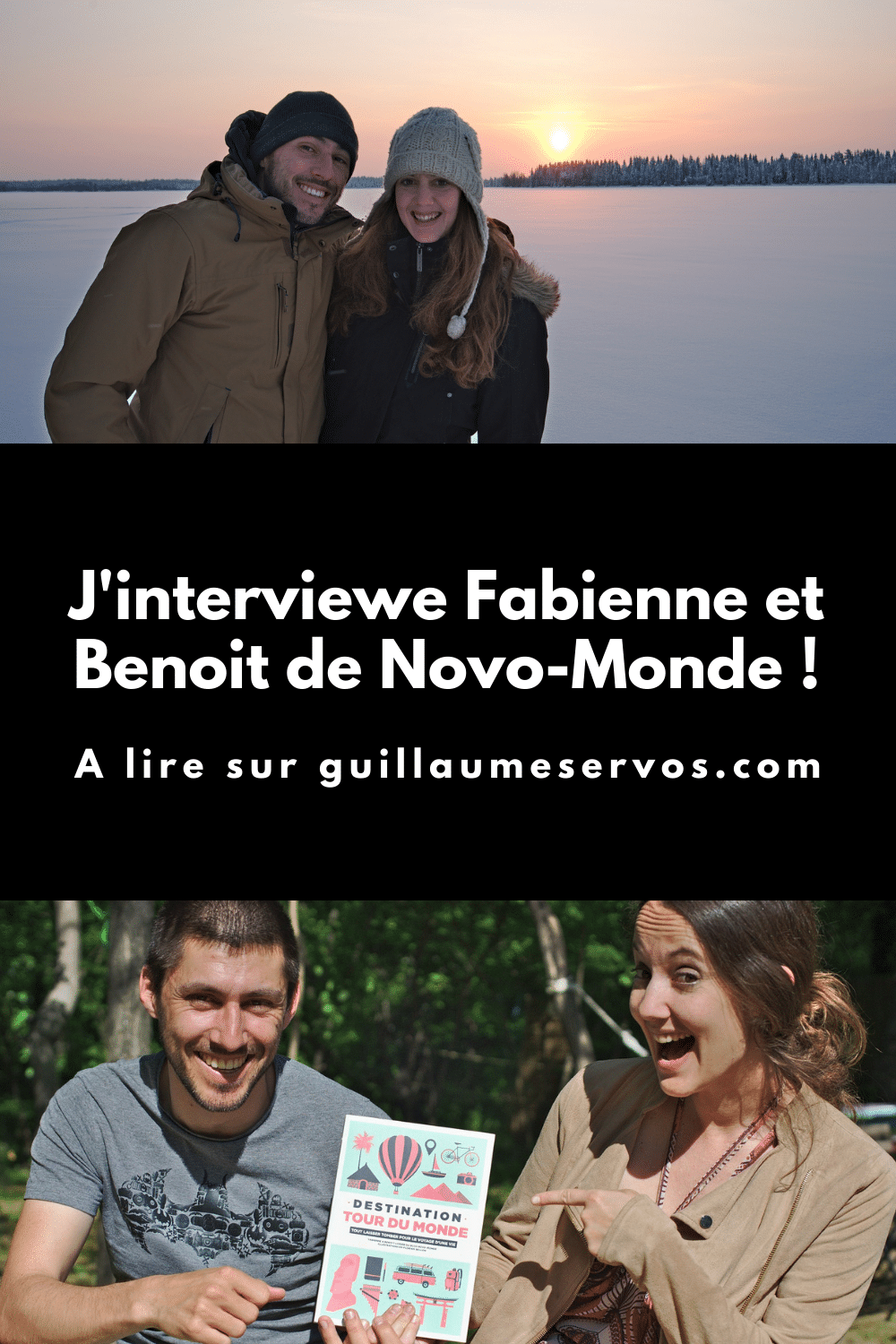 Découvre mon interview avec Fabienne et Benoit, ce couple de nomades digitaux pas comme les autres qui a crée le blog voyage Novo-Monde. Leur rapport au blogging, aux réseaux sociaux et au voyage.