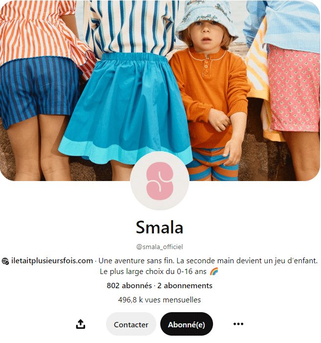 Profil Pinterest de Smala
