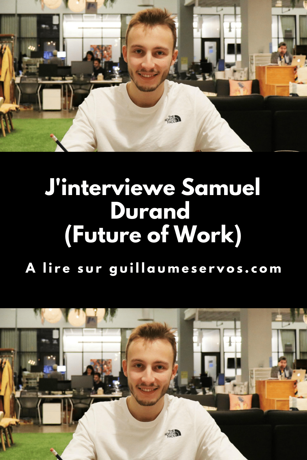 Découvre mon interview avec Samuel Durand, chargé d'apprentissages freelance. Au menu : son rapport au freelancing, aux réseaux sociaux et au voyage.