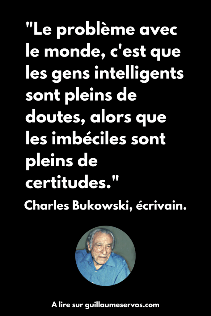 Charles Bukowski sur la singularité
