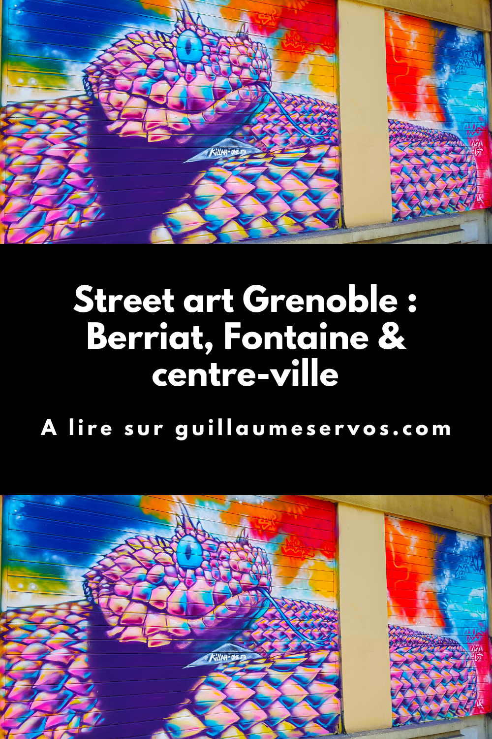 Street art Grenoble : Berriat, Fontaine & centre-ville
