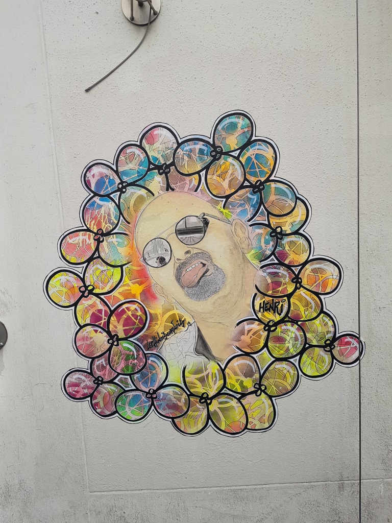 Street art dans le Marais