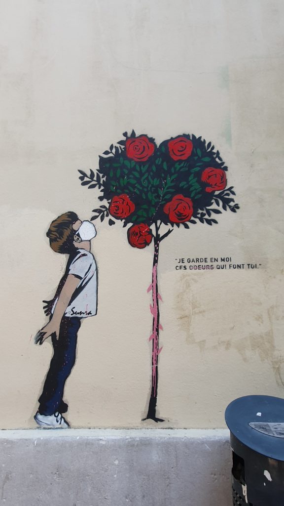Sunra, street art à Montpellier (France)