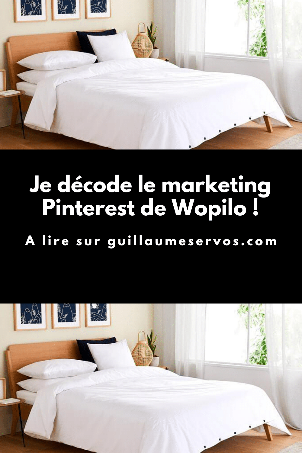 Comment Wopilo utilise Pinterest pour son business ? Je décode le Pinterest marketing de la marque d'oreiller française qui s'engage à améliorer nos nuits.